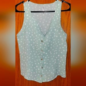 Dna couture button down top